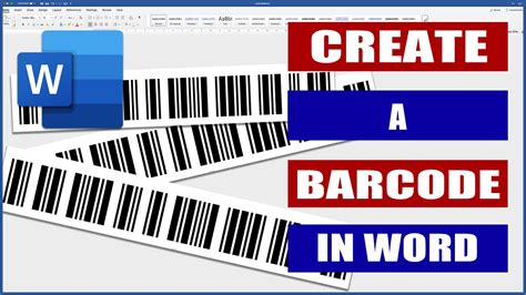 barcode generieren word